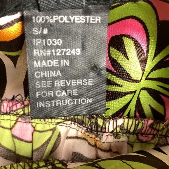 Ye-Ye pink and green patterned dress, small - Picture 8 of 9